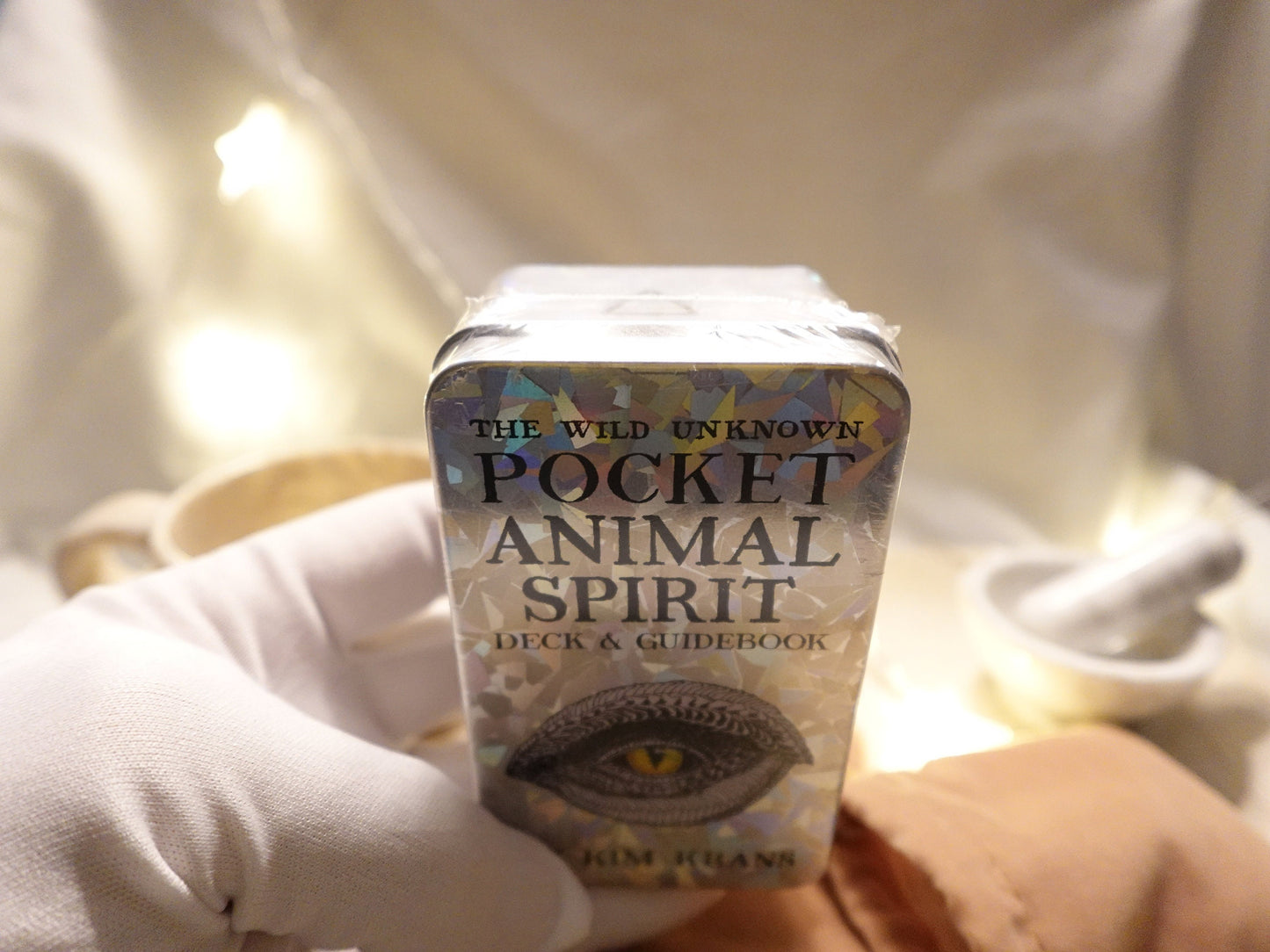Pocket Animal Tarot Card Spirit Deck Wild Unknown Authentic Tarot Tin Box High