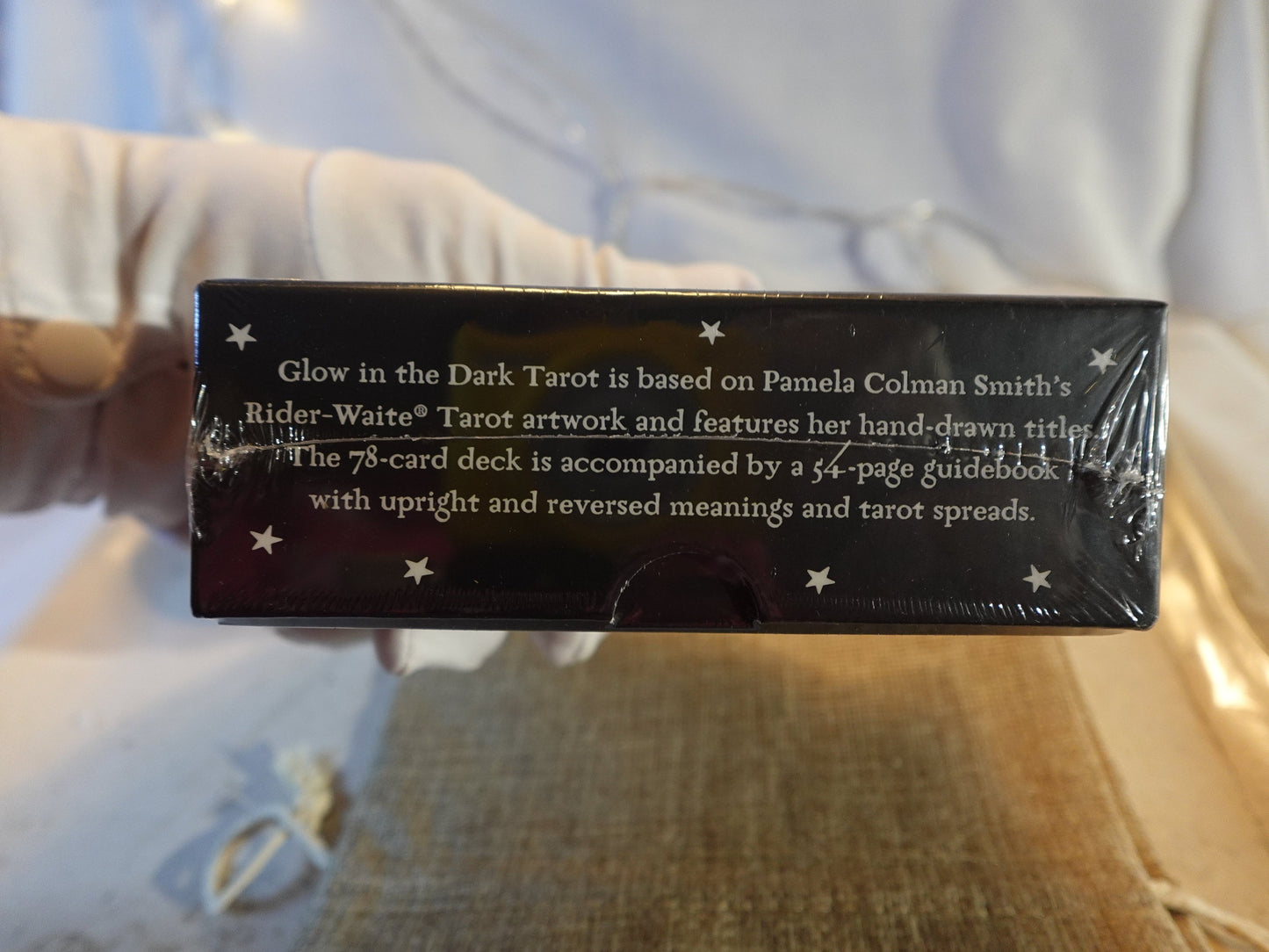 Glow in the Dark Tarot Deck 78 Cards Fully Licensed and Original Inclusive Tarot Deck Guidebook Home Decor Gift
