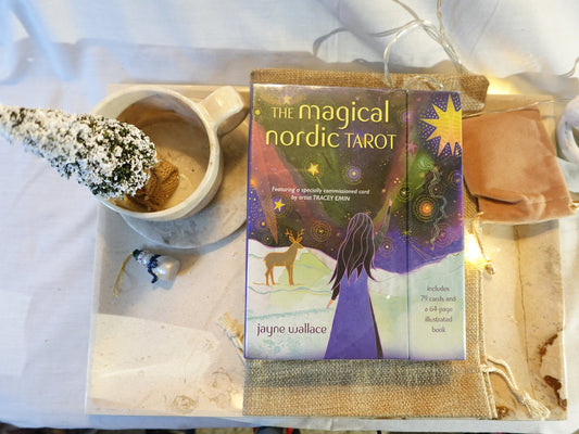 The Magical Nordic Tarot Includes a full deck of 78 cards Home Decor Christmas Xmas Gift Tarot Deck