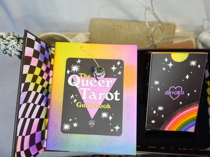 The Queer Tarot Deck and Guidebook 78 Cards Fully Licensed and Original Inclusive Tarot Deck Guidebook Home Decor Gift