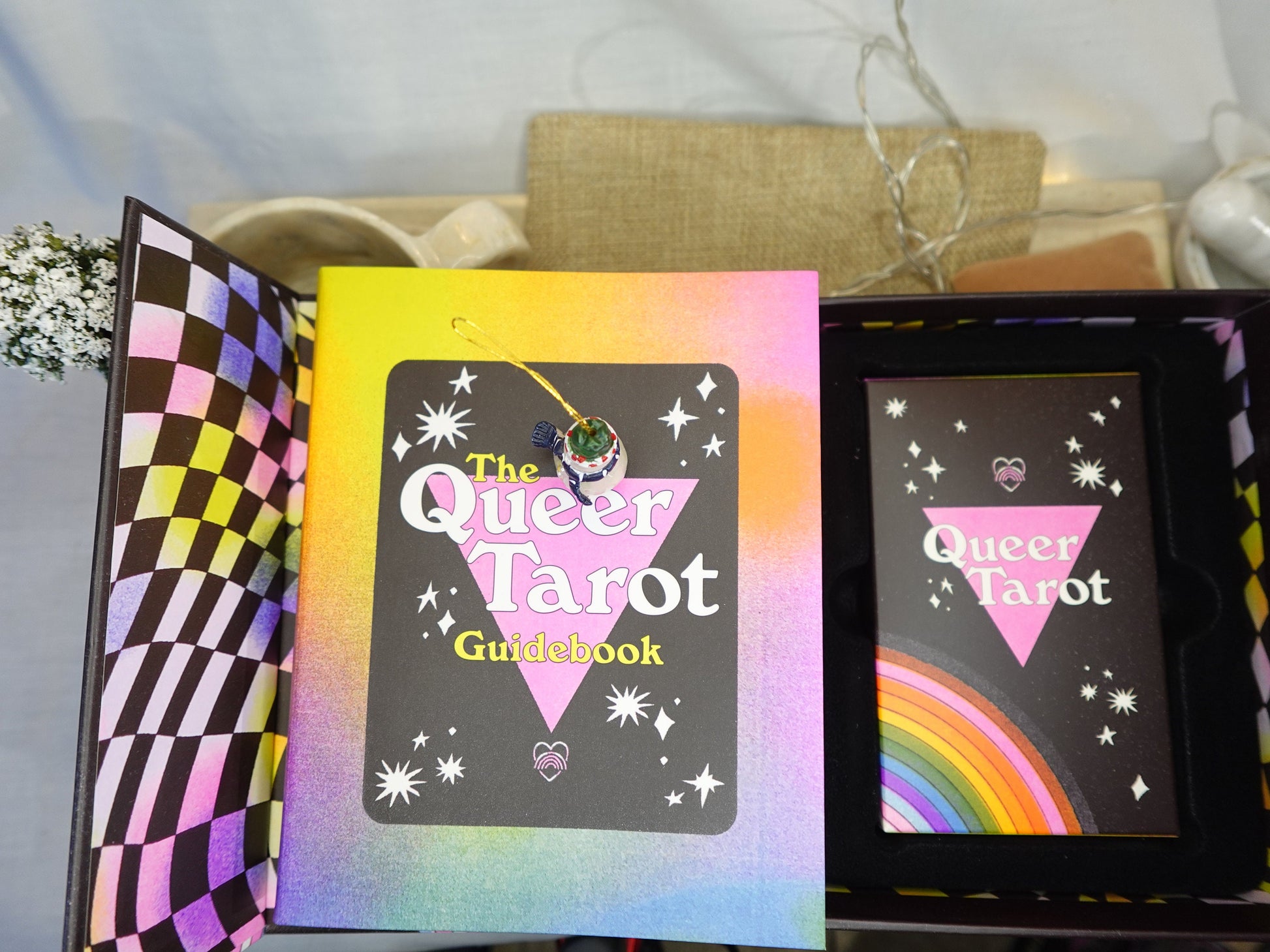The Queer Tarot Deck and Guidebook 78 Cards Fully Licensed and Original Inclusive Tarot Deck Guidebook Home Decor Gift