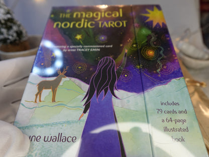Magical Nordic Tarot Deck 78 Cards Fully Licensed and Original Inclusive Tarot Deck Guidebook Home Decor Gift