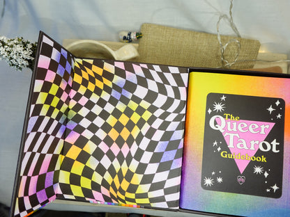 The Queer Tarot Deck and Guidebook 78 Cards Fully Licensed and Original Inclusive Tarot Deck Guidebook Home Decor Gift
