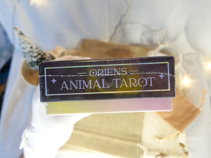 Oriens Animal Tarot Deck 78 Cards Fully Licensed and Original Inclusive Tarot Deck Guidebook Home Decor Gift