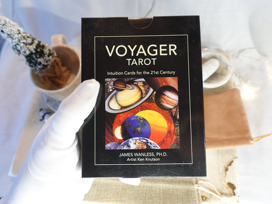 Voyager Deck with 177 Page Guidebook Original Fully Licensed Authentic Tarot original and fully licensed by James Wanless Tarot Game Xmas