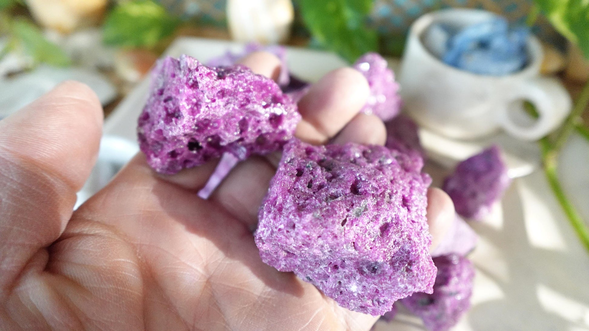 Raw Ruby Stone: Natural Untreated Crystals for Arts, Crafts & Decor