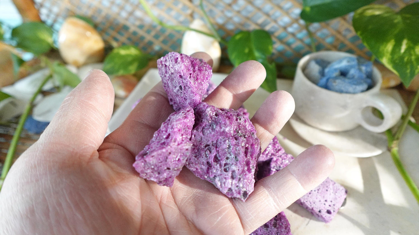 Raw Ruby Stone: Natural Untreated Crystals for Arts, Crafts & Decor