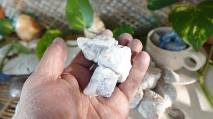 Raw Hackmanite Stones: Untreated Colorful Minerals for Arts & Crafts