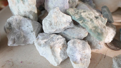 Raw Hackmanite Stones: Untreated Colorful Minerals for Arts & Crafts