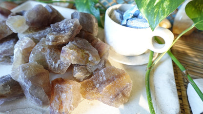 Raw Yellow Fluorite Crystals Natural Crystal Worry Stone Home Decor Anxiety Pocket Distraction Meditation Gift Birthday Christmas Gift