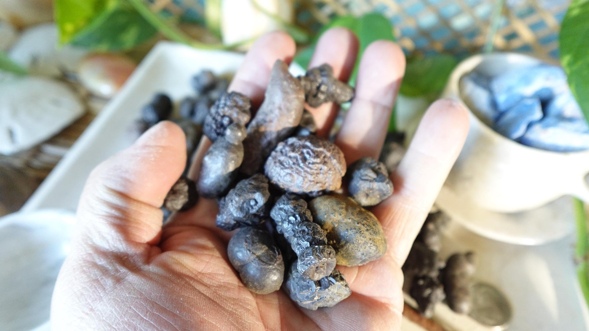 Natural Raw Prophecy Stone Pseudomorph Raw Untreated Stones Arts Home Decor Wholesale minerals School Christmas Xmas Limonite Hematite