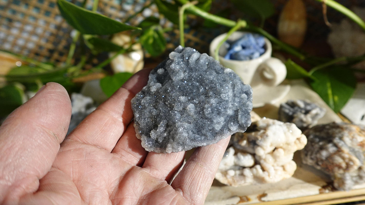 Raw Sphalerite Crystal Specimens: Untreated Home Decor Minerals