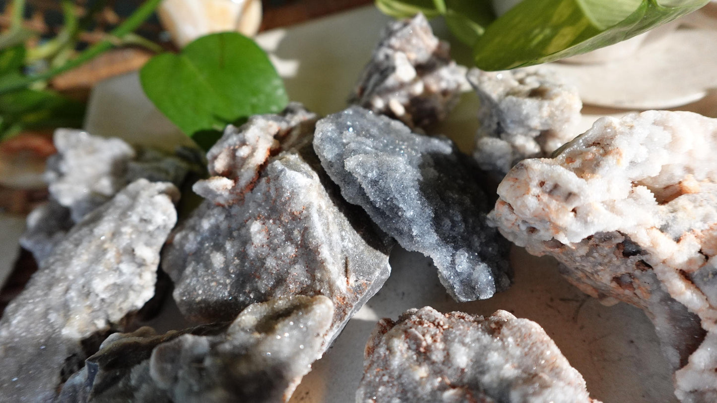 Raw Sphalerite Crystal Specimens: Untreated Home Decor Minerals