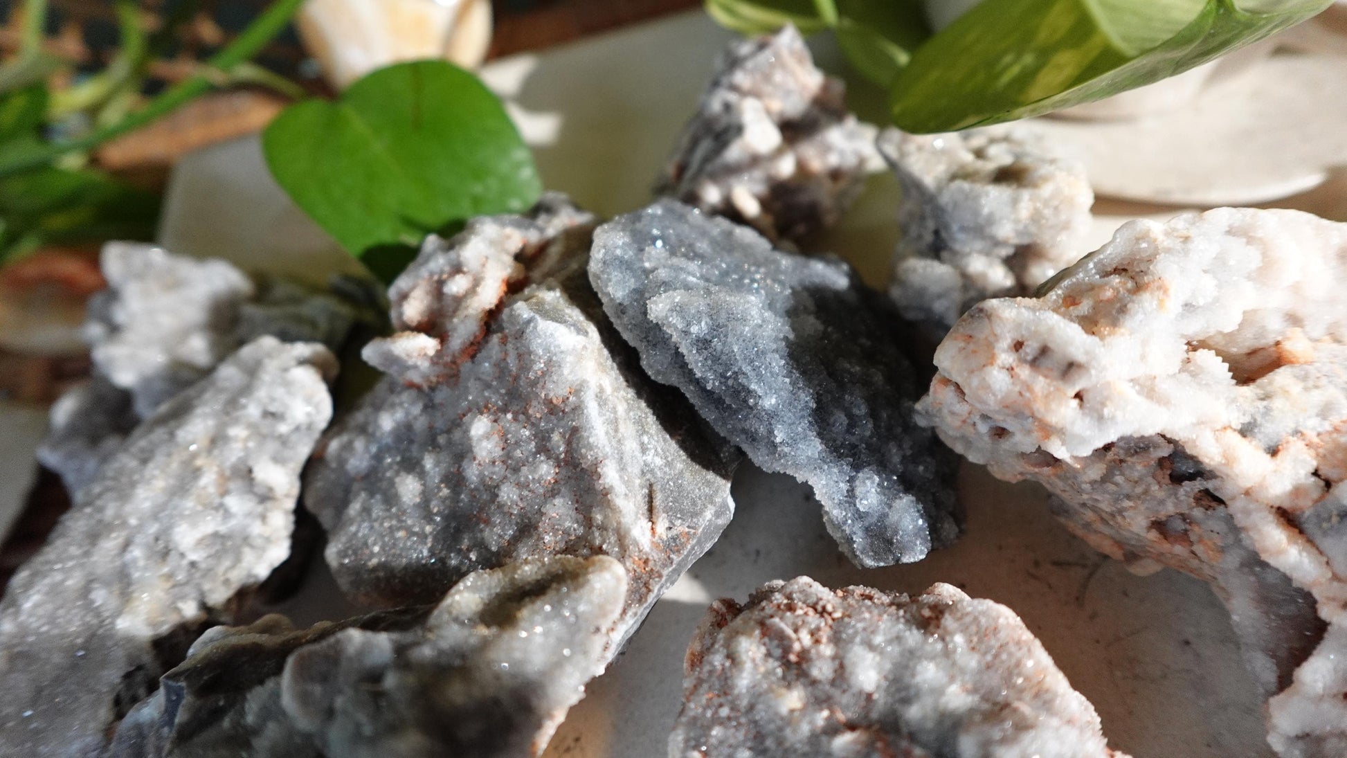 Raw Sphalerite Crystal Specimens: Untreated Home Decor Minerals