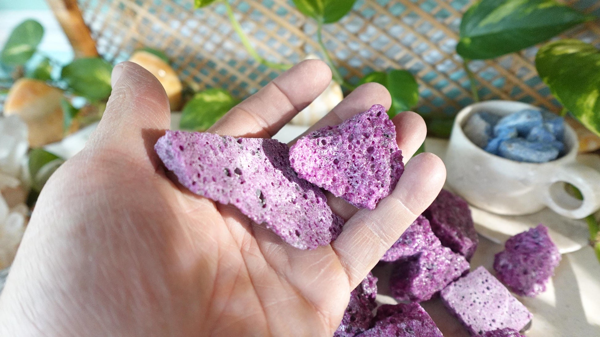 Raw Ruby Stone: Natural Untreated Crystals for Arts, Crafts & Decor