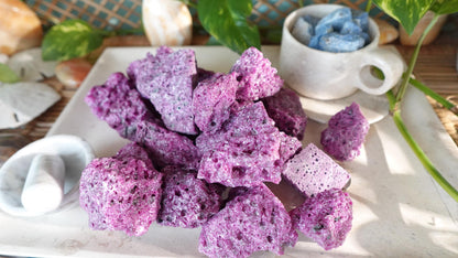 Raw Ruby Stone: Natural Untreated Crystals for Arts, Crafts & Decor