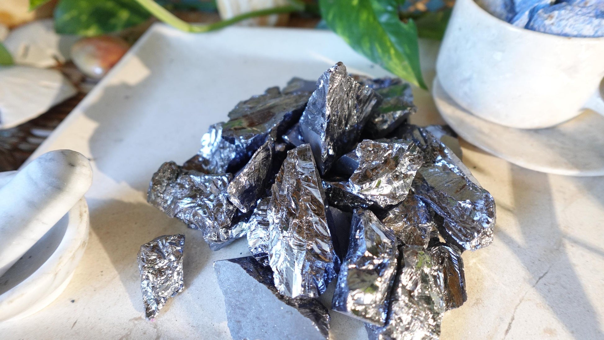 Raw Terahertz Stones: Untreated Minerals for Arts, Crafts & Decor