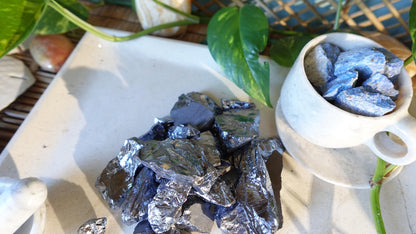Raw Terahertz Stones: Untreated Minerals for Arts, Crafts & Decor