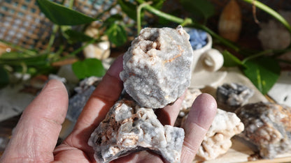 Raw Sphalerite Crystal Specimens: Untreated Home Decor Minerals