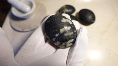Peony Jade Palm Stone Natural Crystal Polished Worry Stone Home Decor Anxiety Pocket Distraction Meditation Gift Birthday Christmas