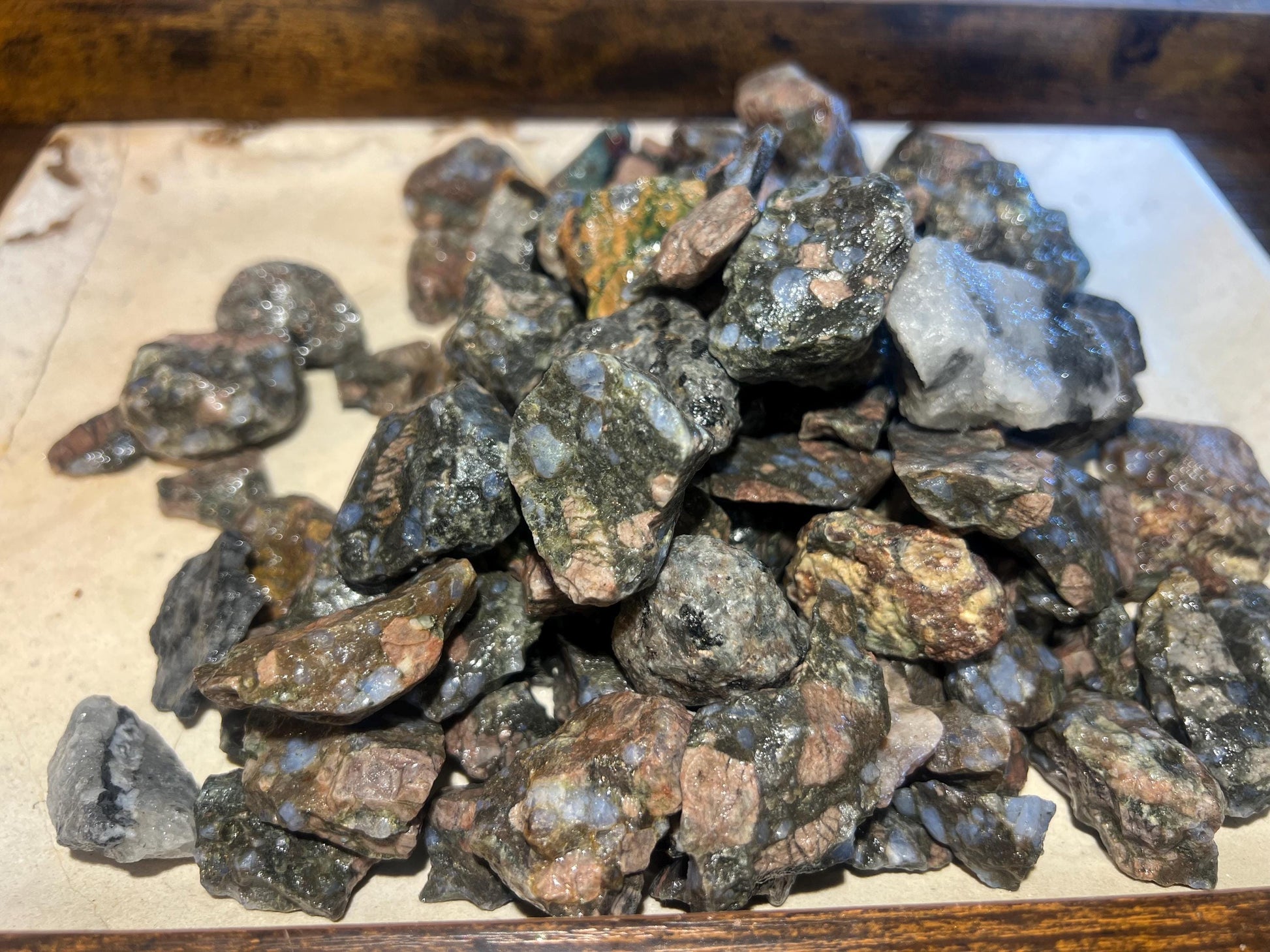 Raw Llianite Galaxy Rhyolite Quartz Crystals Untreated Anxiety Home Decor Wholesale minerals School Christmas Xmas Home Decor Craft