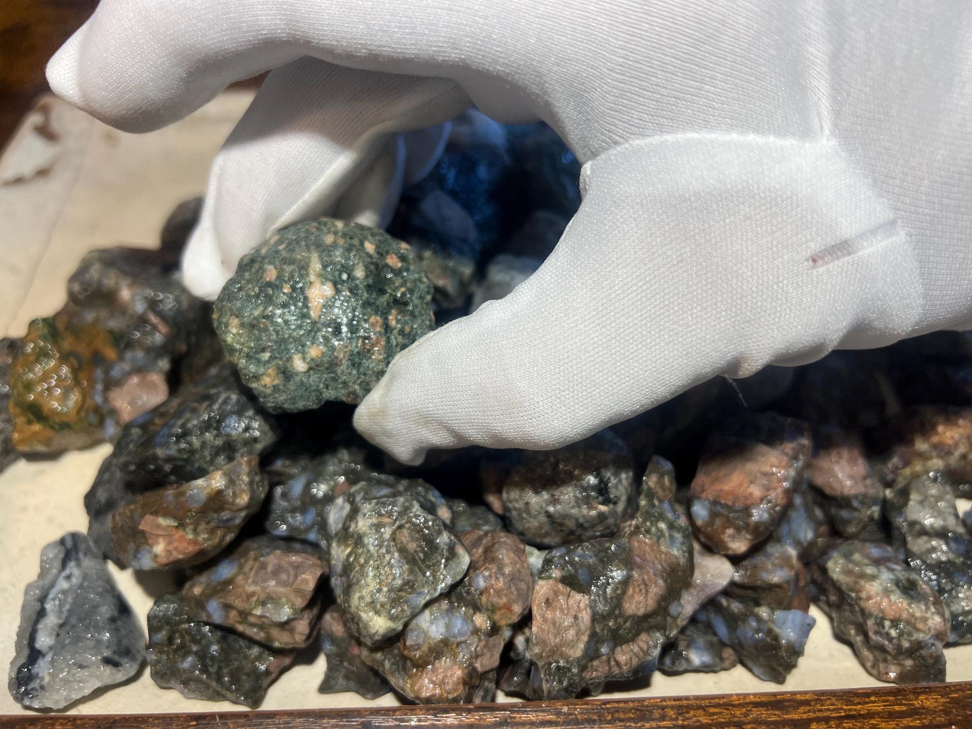 Raw Que Sera Stone (Llianite Galaxy Rhyolite) - Anxiety Relief & Home Decor