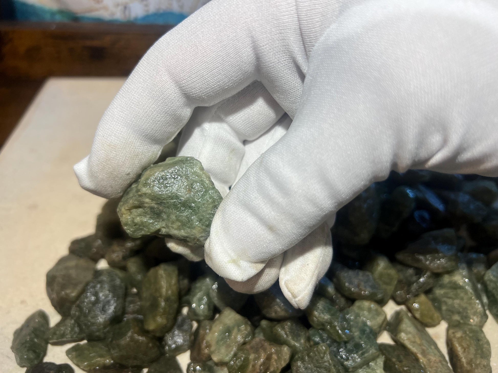 Raw Green Aventurine Crystals Untreated Anxiety Home Decor Wholesale Minerals School Christmas Home Decor Craft Meditation Wellness Birthday