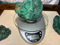 Raw Afghan Malachite Crystals: Untreated Green Mineral Specimens
