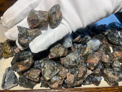 Raw Que Sera Stone (Llianite Galaxy Rhyolite) - Anxiety Relief & Home Decor