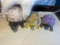 Crystal Turtle Night Light: Gemstone Shell, Calming Desk Decor