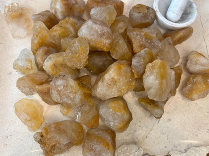 Raw Greenland Hematoid Fire Quartz Crystal: Stress Relief Decor