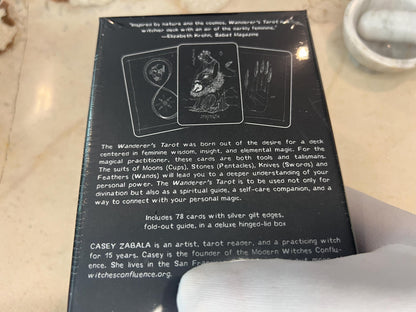The Wanderers Tarot Deck by Casey Zabala 78 Cards Fully Licensed and Original Inclusive Tarot Deck Guidebook Home Decor Gift