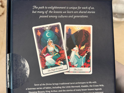 Tarot of the Divine Tarot Deck 78 Cards Fully Licensed and Original Inclusive Tarot Deck Guidebook Home Decor Gift