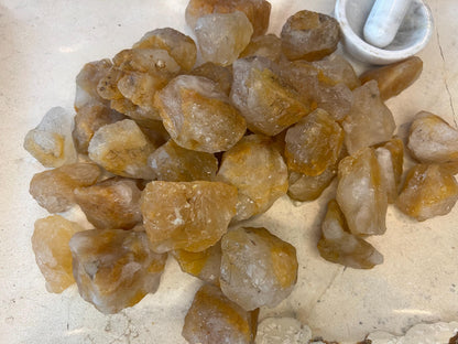 Raw Greenland Hematoid Fire Quartz Crystal: Stress Relief Decor