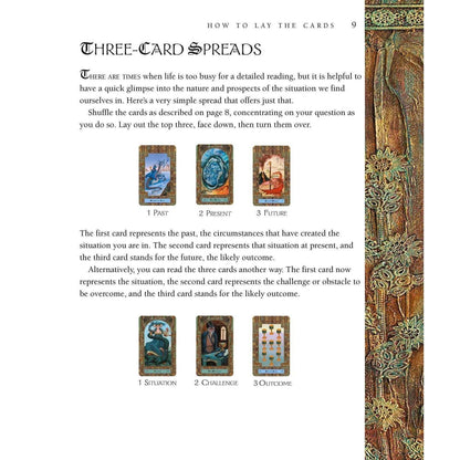 The Dragon Tarot Deck 78 Cards Fully Licensed and Original Inclusive Tarot Deck Guidebook Home Decor Gift