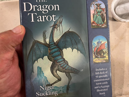 The Dragon Tarot Deck 78 Cards Fully Licensed and Original Inclusive Tarot Deck Guidebook Home Decor Gift