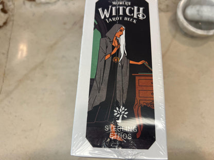 The Modern Witches Tarot Deck by Lisa Sterle 78 Cards Fully Licensed and Original Inclusive Tarot Deck Guidebook Home Decor Gift