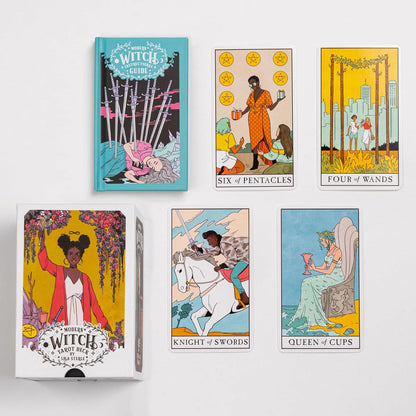 The Modern Witches Tarot Deck by Lisa Sterle 78 Cards Fully Licensed and Original Inclusive Tarot Deck Guidebook Home Decor Gift