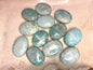 Amazonite Palm Stone: Polished Crystal for Meditation & Anxiety Relief Home Decor Worry Pocket Stress Anxiety Palm Stone