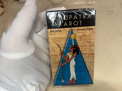 Cleopatra Tarot Deck Fully Licensed and Original Inclusive Tarot Deck Guidebook Home Decor Gift