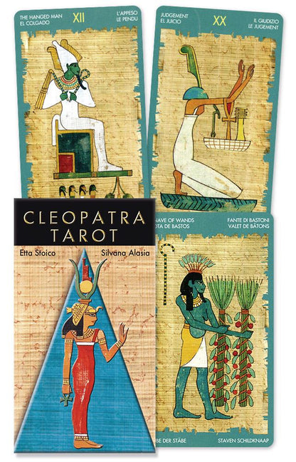 Cleopatra Tarot Deck Fully Licensed and Original Inclusive Tarot Deck Guidebook Home Decor Gift