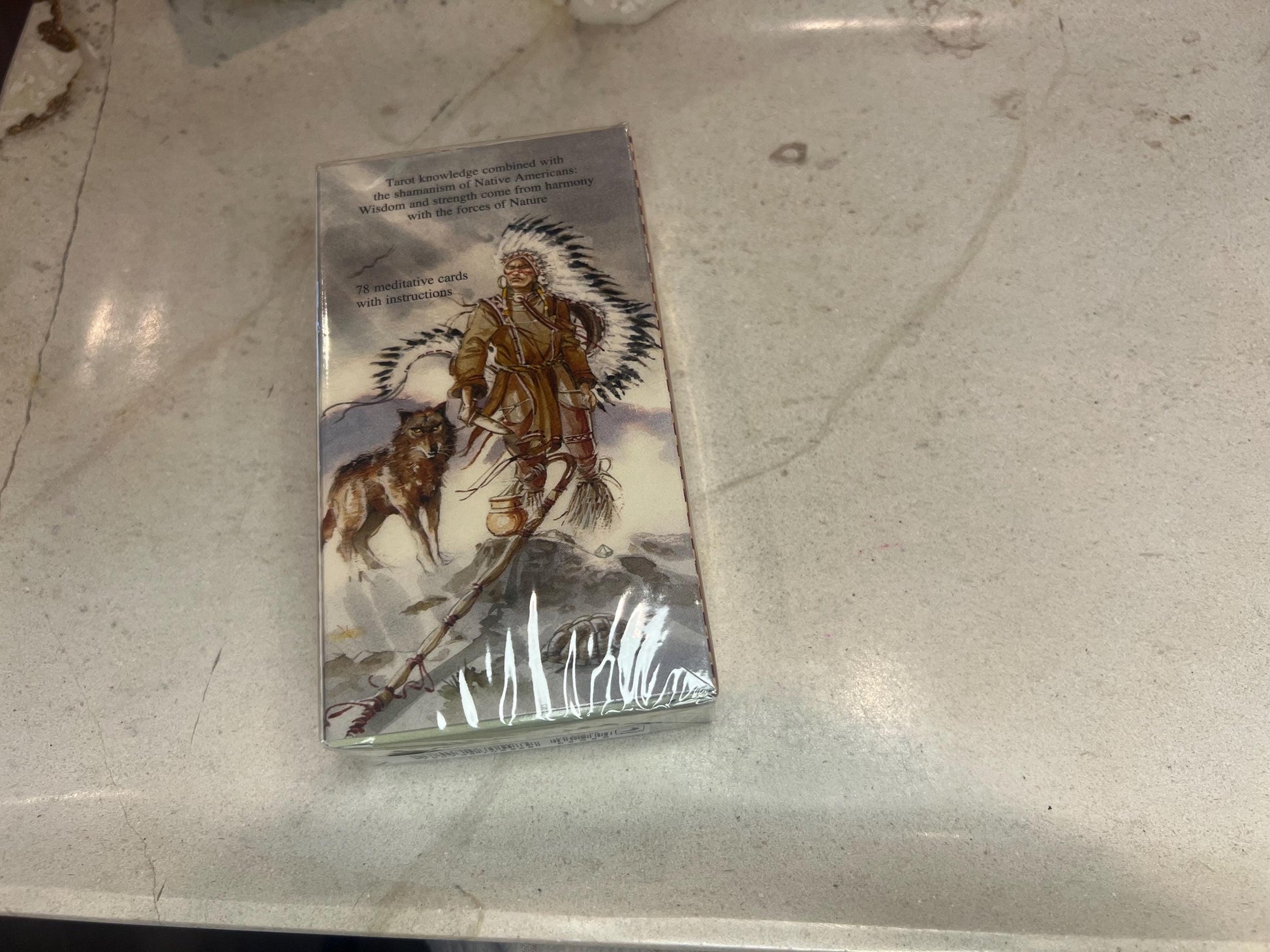The Native American Tarot Deck by Lo Scarabeo 78 card Original Fully Licensed Birthday Christmas Xmas Gift Home Decor Birthday Card Game