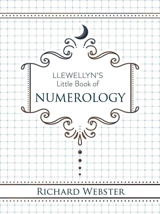 Llewellyn's Little Book of Numerology Richard Webster Creating Magickal Space Midnight Witch Spirituality Study Book Home Decor Healing