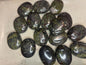 Indian Bloodstone Palm Stone: Polished Worry Stone, Home Decor Home Decor Worry Pocket Stress Anxiety Palm Stone