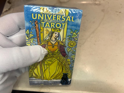 Universal Waite-Angelis Tarot Deck 78 Cards Fully Licensed and Original Inclusive Tarot Deck Guidebook Home Decor Gift