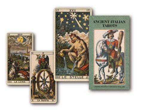 Ancient Italian Tarot Deck: Lo Scarabeo 78 Cards with Guidebook