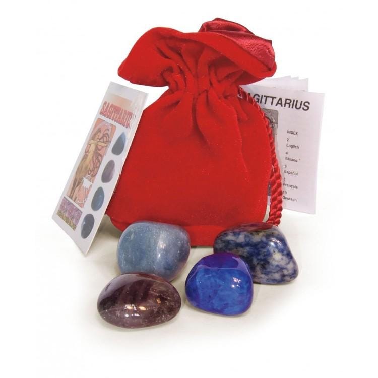 Zodiac Crystal Set: Tumble Stones, Birth Month Sign