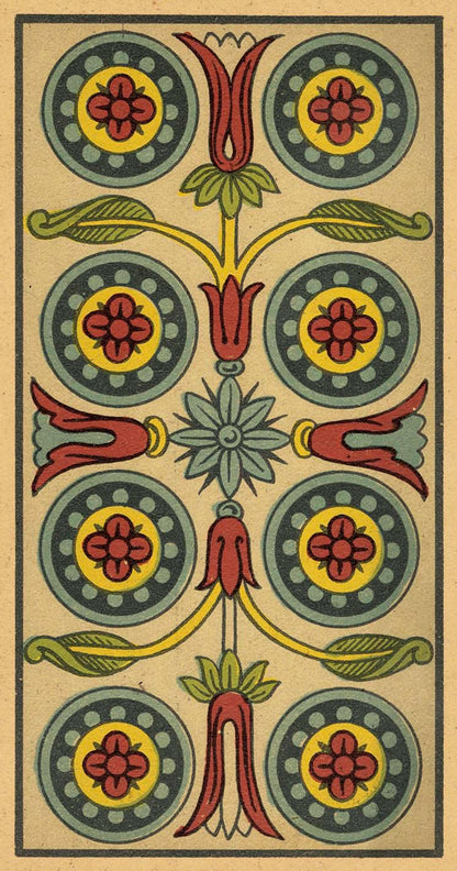 Tarot de Marseille 1890 Gassmann Edition 78 Cards Fully Licensed and Original Inclusive Tarot Deck Guidebook Home Decor Gift