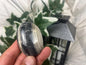 English Banded Agate Palm Stone: Carved Crystal Worry Stone Home Decor Worry Pocket Stress Anxiety Palm Stone