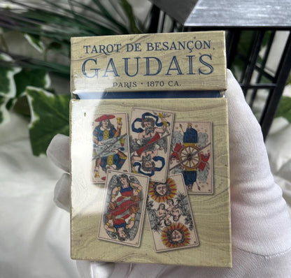 Besançon Tarot Deck: 1870 Gaudais Edition - Lo Scarabeo Anima Antiqua